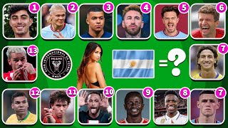 (FULL 102 )Guess WIVES/GIRLFRIENDS of football players,Ronaldo, Messi, Neymar|Mbappe