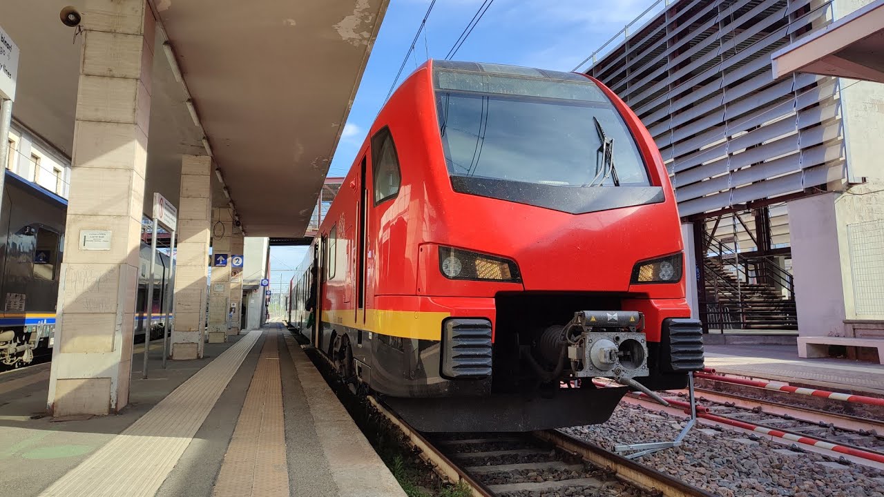 IL NUOVO TRENO BIMODALE BTR813 ALLA STAZIONE DI IVREA & MOLTO ALTRO SULLA LINEA CHIVASSO-AOSTA!