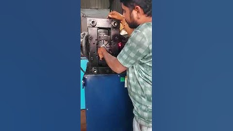 PLC AUTOMATIC HOSE CRIMPING MACHINE 2" SIZE | PRAMANI HYDROLINES | #crimpingmachine #crimpingtool