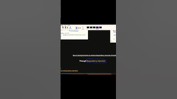 Dependency Inversion Vs Dependency Injection #softwareengineer #java
