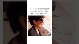 When You Finally Get Paid After Struggling All Week