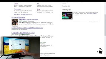 LeapCursor.js - Effortless Leap Motion support for websites