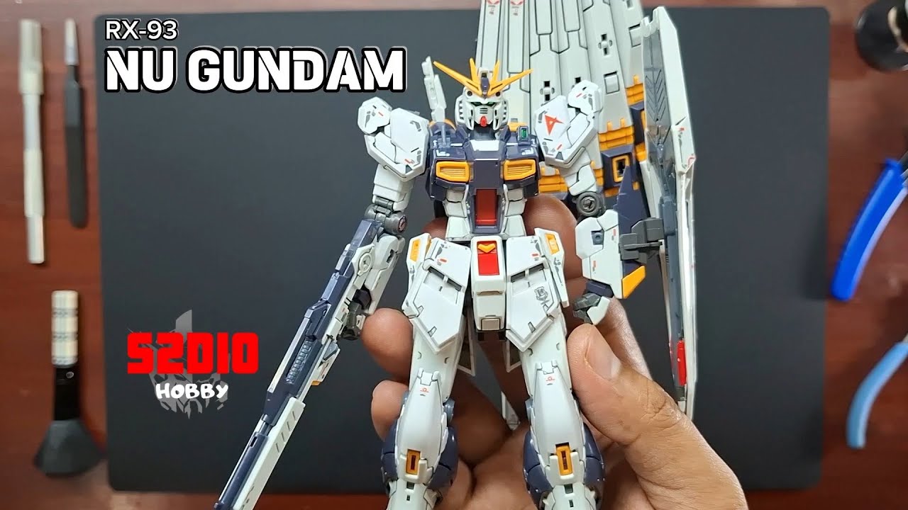 RG RX93 NU GUNDAM Gao Gao | ASMR | SPEED BUILD | Model Kit | Bootleg