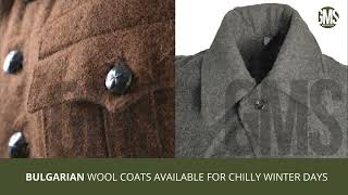 Wool Coats Available At General Military Surplus
