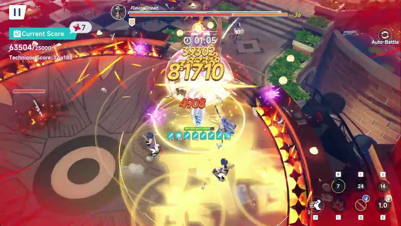 Stella Sora, Boss Blitz, 104k score, Lux Team, T0 Shia, Flavor Dread