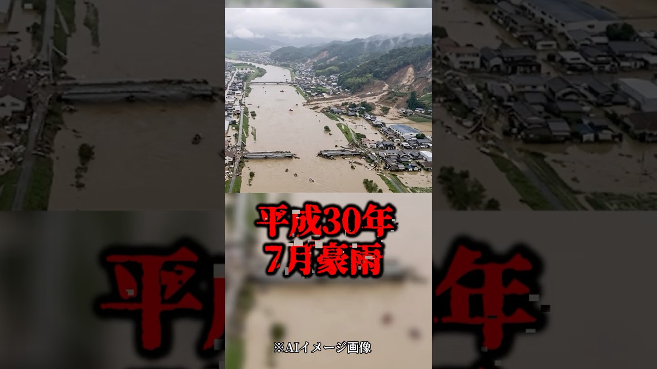 July 2018 Western Japan Torrential Rains] The Worst Flood of the