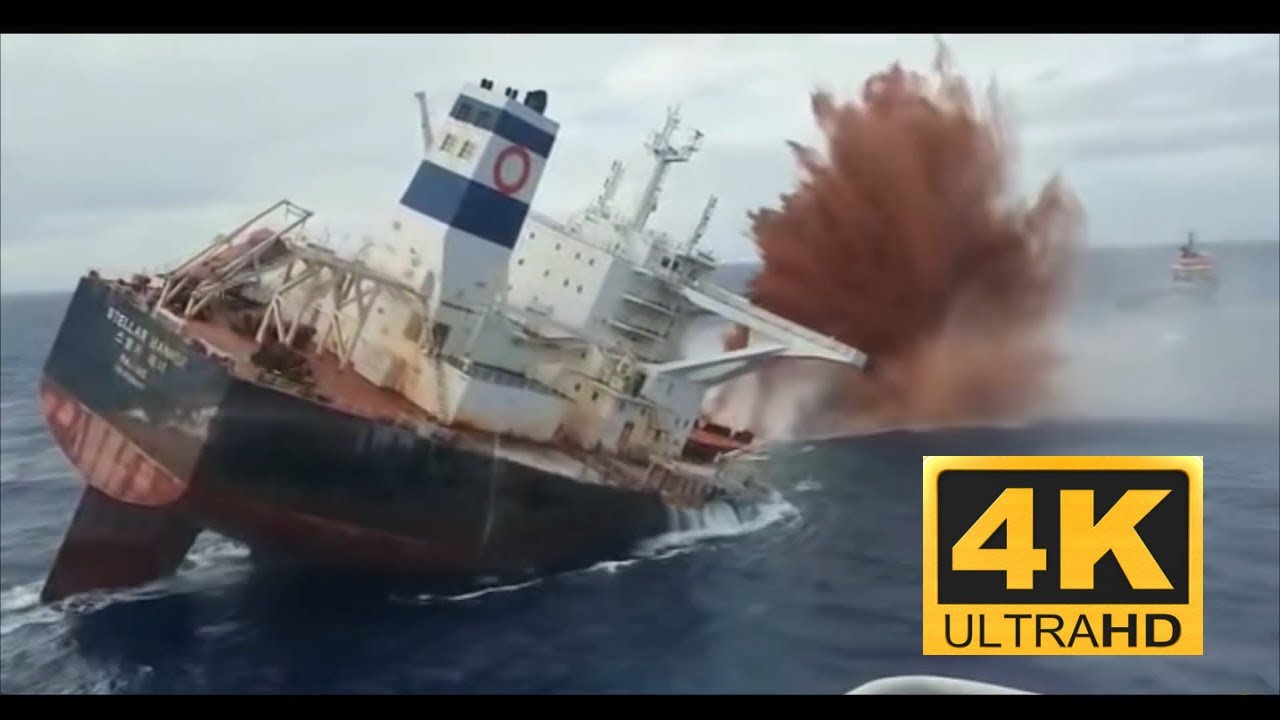 Sinking ship - Stella Banner - Brazilan coast