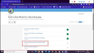 Create a Self Relationship with the Position Object | Build a Data Model for a Recruiting App