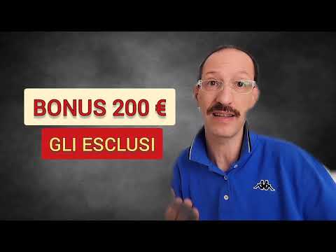 Gli Esclusi Dal Bonus 200€ - #breve