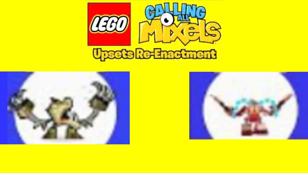 Lego Mixels - CAM Hoogi is Upsets Re-Enacment 