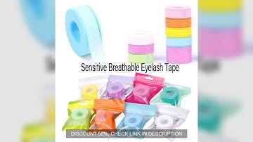 1/10 Pcs Non-woven Breathable Medical Silicone Gel Tape Grafted Lash Under Eye Pad Patch Eyelash Ext