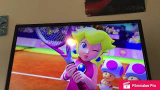 Peach Vs Daisy In Mario Tennis Aces