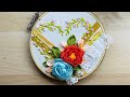 Unique & Gorgeous Ribbon Embroidery Design