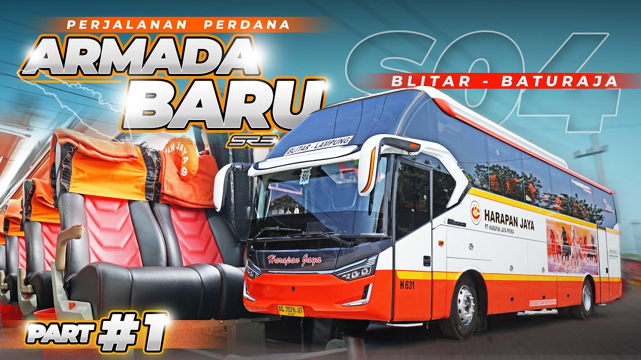 #1 TRIP REPORT PERJALANAN PERDANA SR3 XHD Prime | S04 Blitar-Baturaja