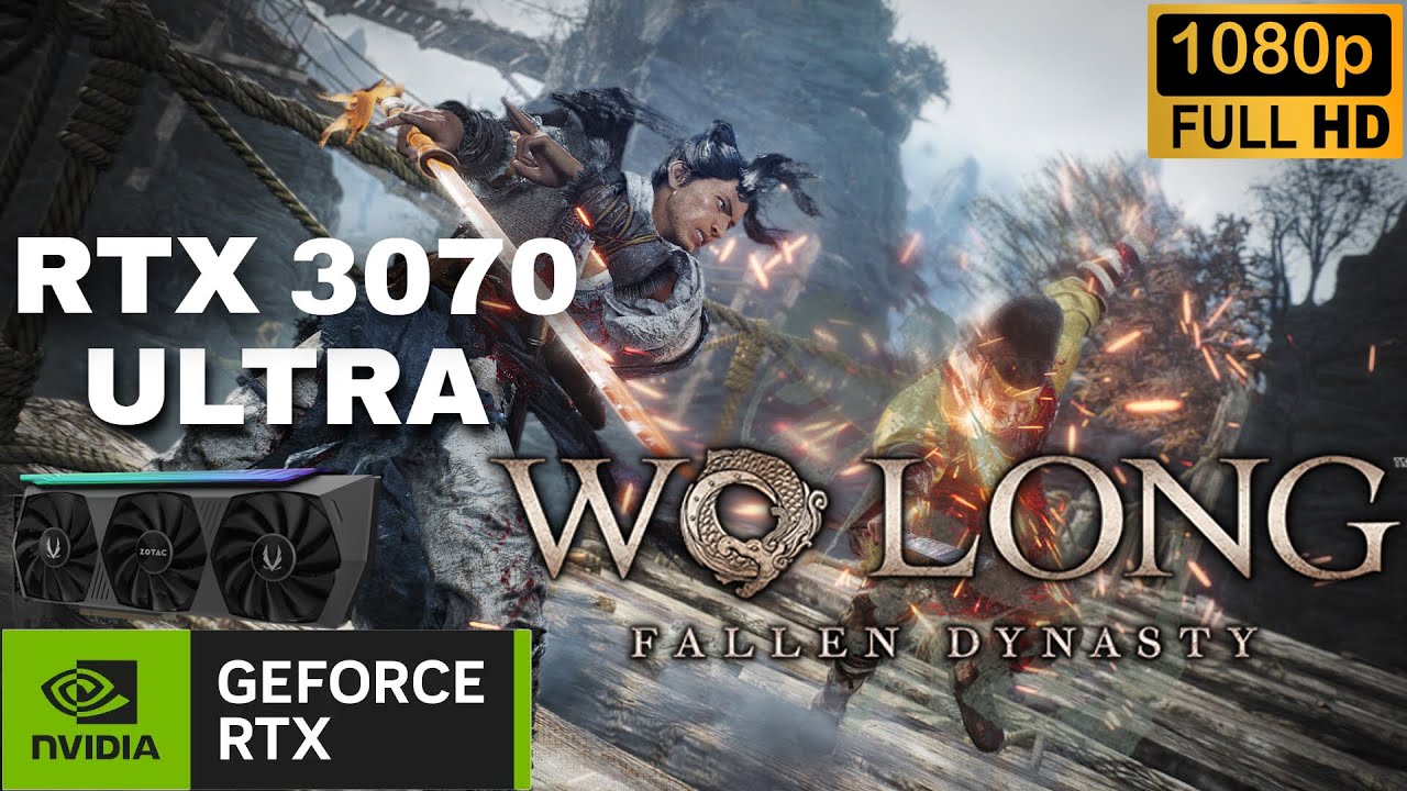Wo Long Fallen Dynasty | RTX 3070 benchmark ULTRA Settings Tested | 1080p