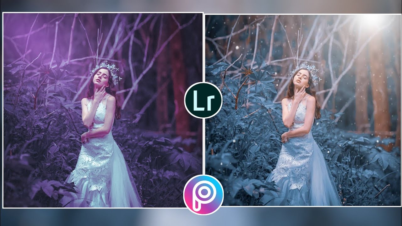How To Edit Moody Pink In Lightroom Mobile // Dark Pink colour Toning Effect in Lightroom