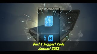 Famous Januari 2022 Part 1 TACTICOOL Support Code Wealth