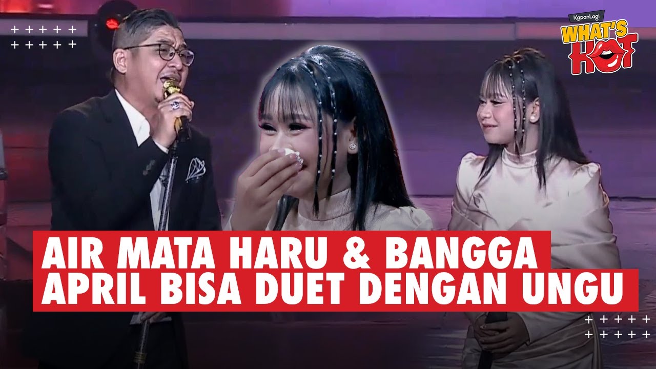 April Menangis Tak Menyangka Bisa Duet Bersama UNGU Bawakan 'Bismillah Cinta'