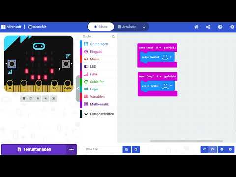 Bedingte Anweisungen (wenn - dann - sonst) - Computational Thinking mit BBC micro:bit V1 + V2