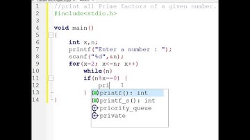 "Crack Any Prime Factor Challenge in C: Here