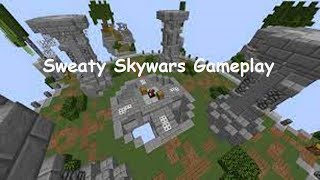 Sweaty Skywars Gameplay (Blocksmc Skywars)