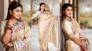 Actress Sneha Latest Saree