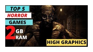 Top 5 horror games | Low end pc games | high graphics 2GB/4GB ram
