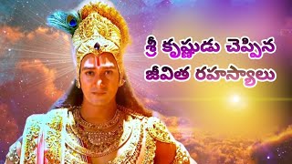Lord Krishna Advice to Mankind in Telugu Mahabharatham  Part 9 screenshot 1