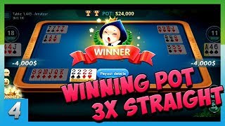 Tongits ZingPlay - Winning Pot Money 3x Straight - Gameplay Ep.04 (Android, iOS) screenshot 3