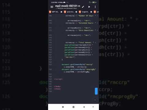 MACHINE PROBLEM 2.2 – HOTEL: LOOPS AND SINGLE ARRAY