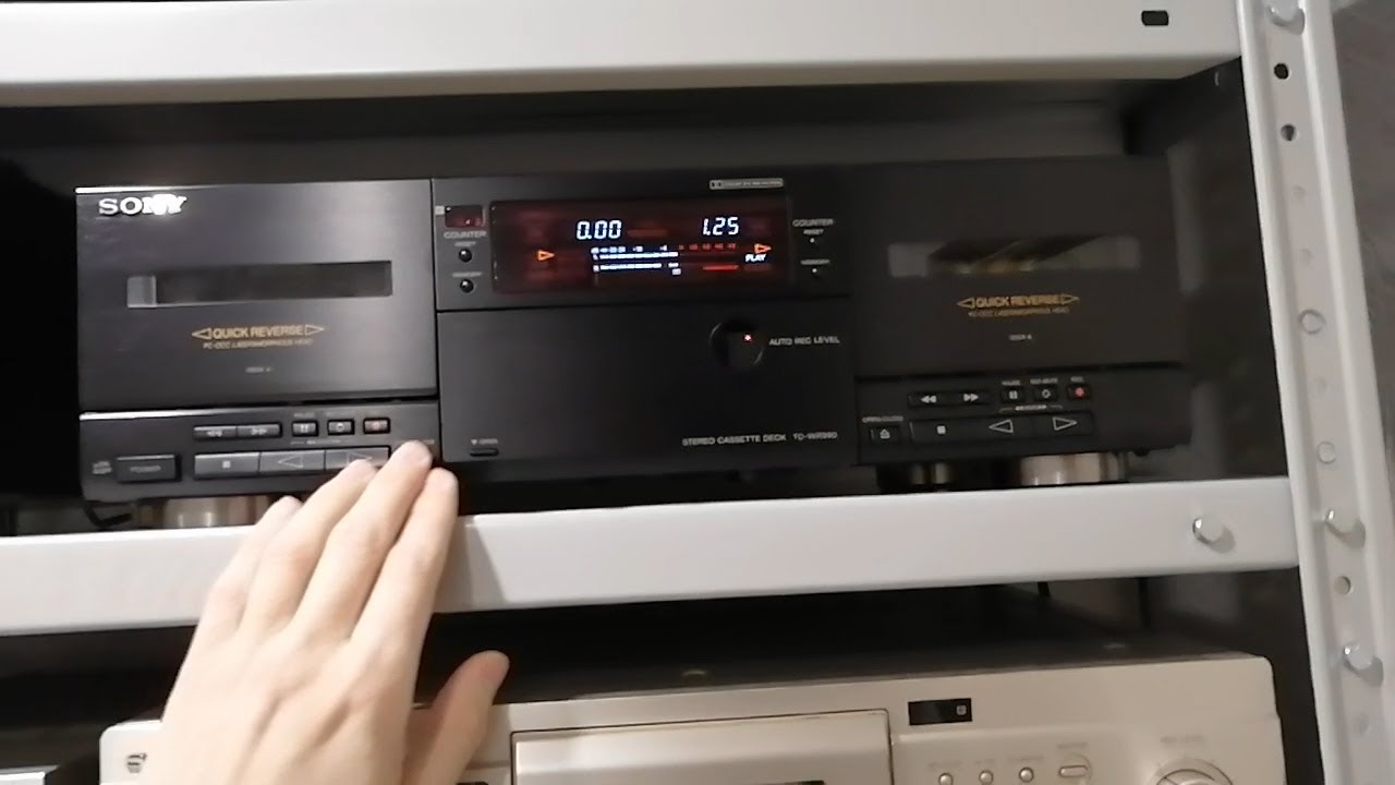 TC-WR990 SONY カセットデッキ ソニー - メルカリ オーディオ機器 192