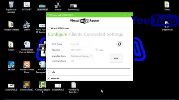 Como utilizar Virtual Wifi Router   Josue gamerpro