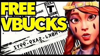 FREE VBUCKS CODES