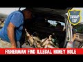 Fisherman catch over 100 fish in illegal honey hole!!!