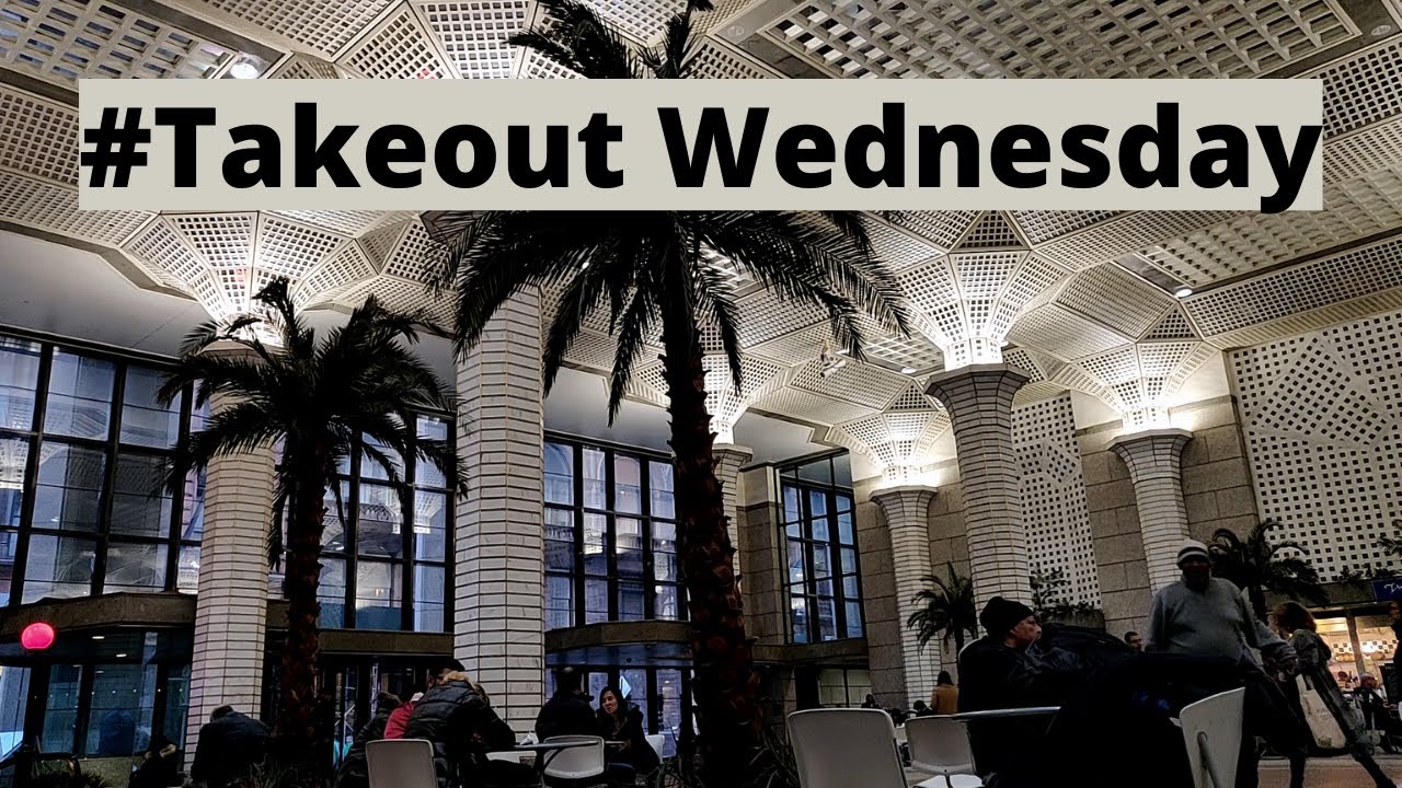Takeout Wednesday NYC: Al Horno Lean Mexican Kitchen at 60 Wall St Deutch Bank Public Space Atrium