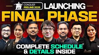 Conquer Prelims 2026 Phase 5 Dates Schedule And  Timetable For Upsc  Unacademy Ias English