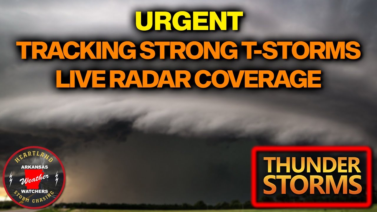 Tracking Strong to Severe Storms in Southern Arkansas | Live Radar ...