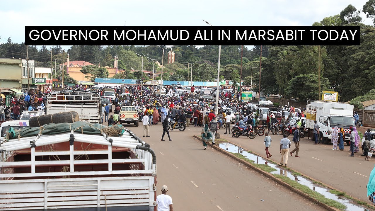 GOVERNOR MOHAMUD ALI’S ARRIVAL IN MARSABIT TODAY
