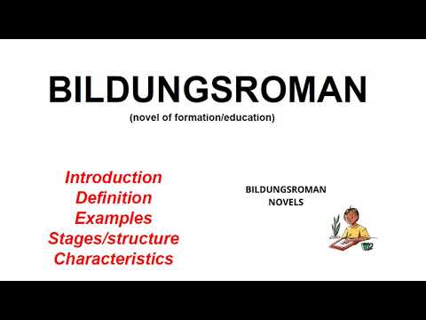 What is Bildungsroman?/ Novel of Formation/ Novel of Education