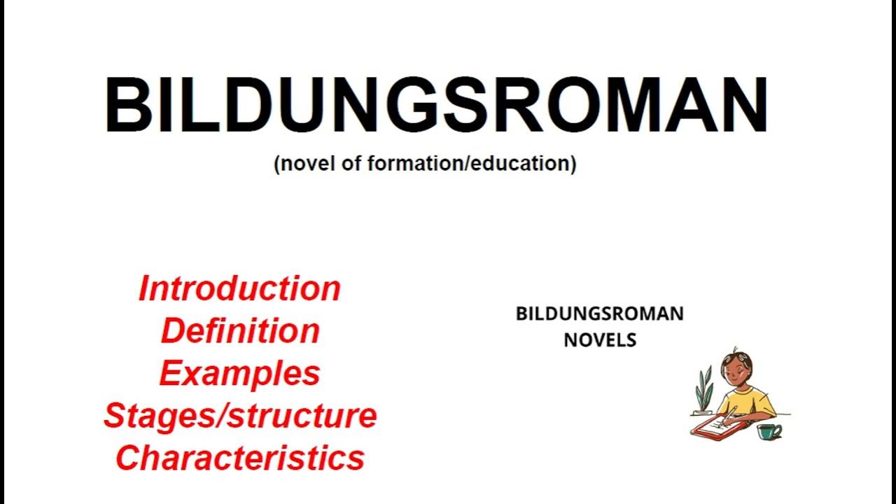 What is Bildungsroman?/ Novel of Formation/ Novel of Education YouTube