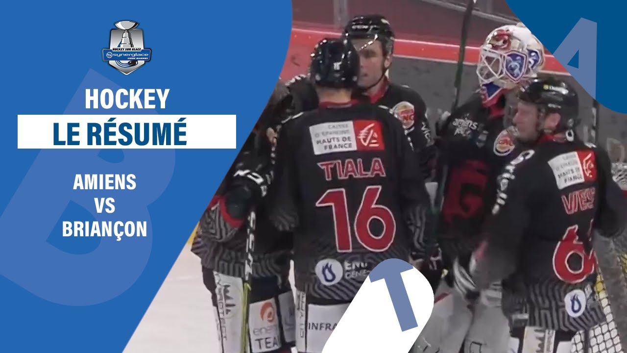 Résumé J7 Synerglace Ligue Magnus Amiens vs Briançon (3-1)
