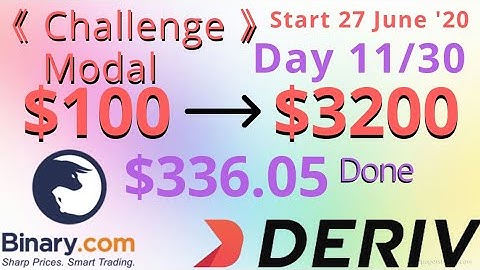 $100 to $3200 Challenge | $336.05 Done | start 27 june 