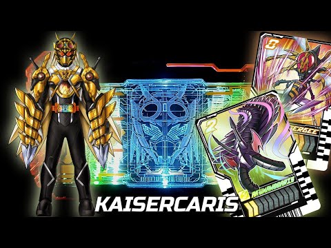 仮面ライダーガッチャード　ライドケミートレカ　カイザービー　アクマノカリス KAISERCARIS! Kamen Rider Gotchard (Kaiserbee x Akumanocaris
