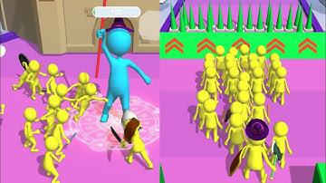 Gang Clash 3D Level 54-56 Walkthrough Gameplay (iOS, Android)