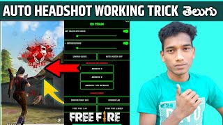 Auto Headshot Free Fire Working Trick in Telugu screenshot 5
