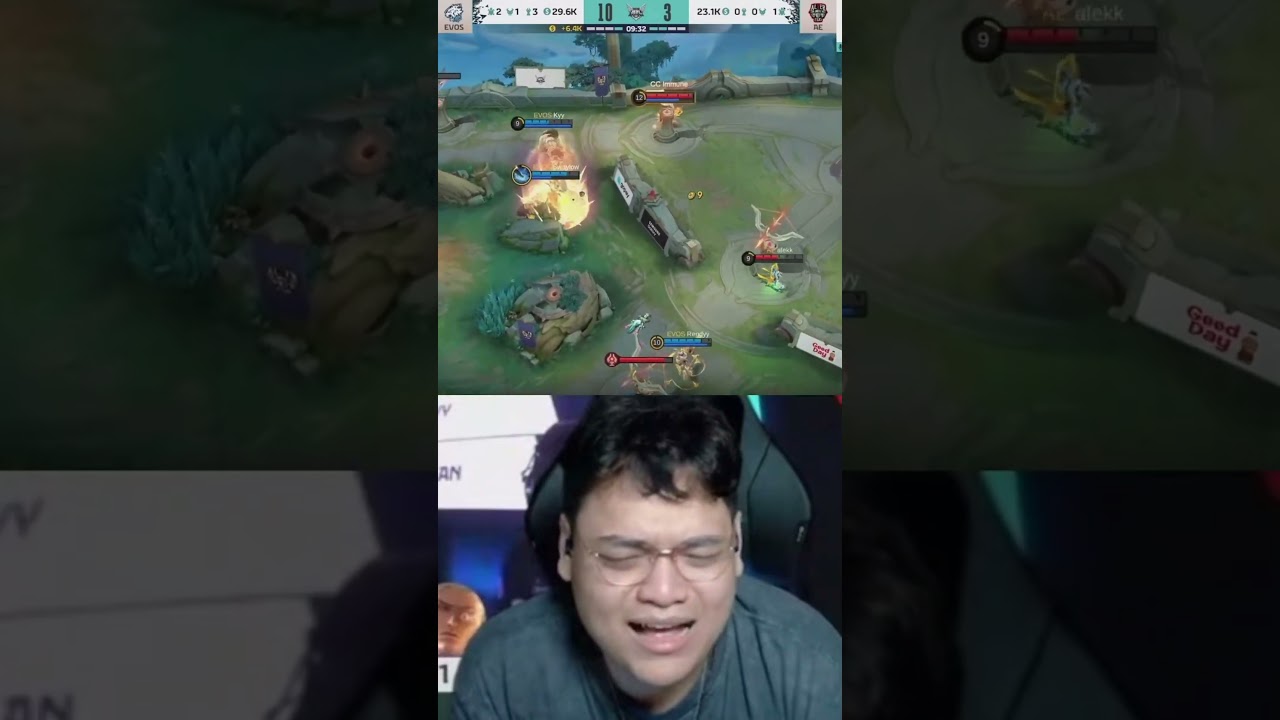 GELO REAKSI STREAMER MELIAT LANCELOT ALBERT MUTERIN TURET