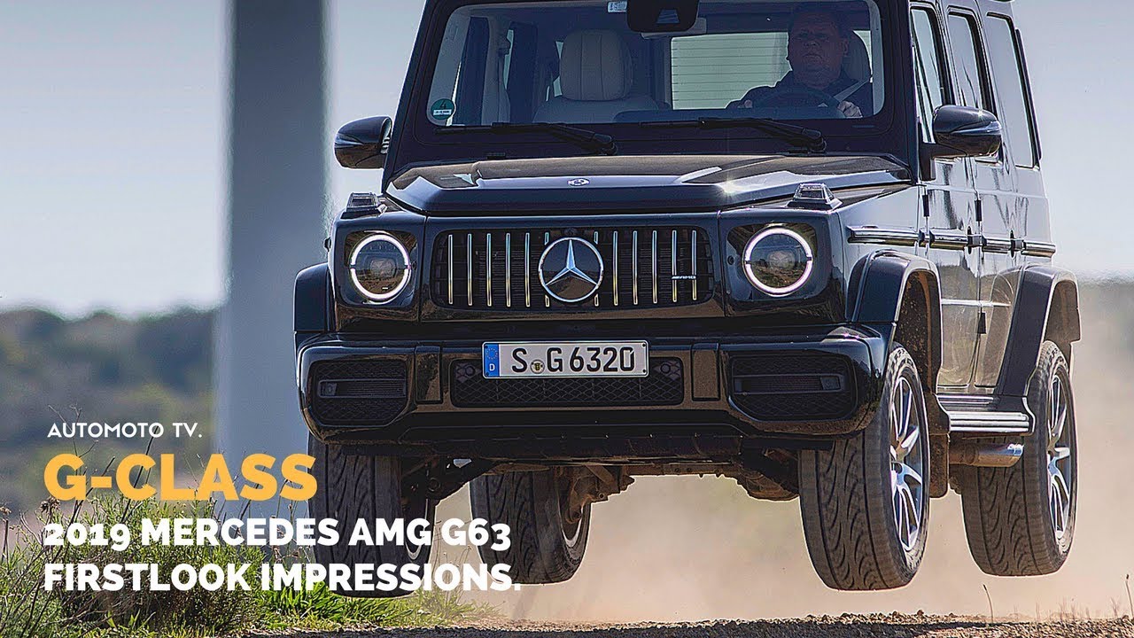 2019 Mercedes Amg G Class G63 Obsidian Black Off Roading Youtube