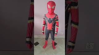 Black spiderman jumpsuit costume with facemask Delivery all over Nepal 🇳🇵