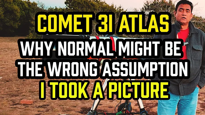 Comet 3i Atlas - Why NORMAL Might Be the WRONG Assumption - I took a PICTURE
