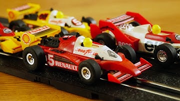 Slotcarts F1 - Toleman TG183B a Renault RE20